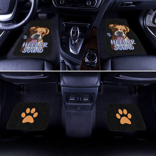 Boxer Car Floor Mats Custom Car Accessories Gift Idea For Boxer Lovers - Gearcarcover - 2