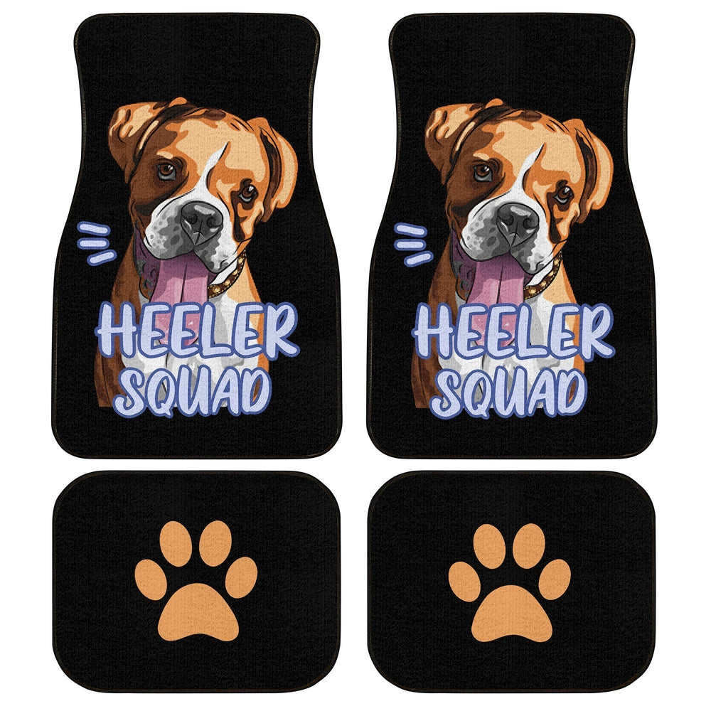 Boxer Car Floor Mats Custom Car Accessories Gift Idea For Boxer Lovers - Gearcarcover - 1