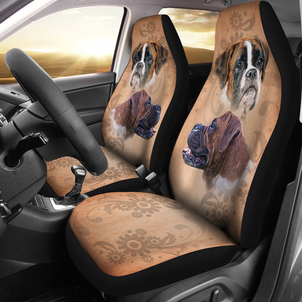 Boxer Car Seat Covers Custom Vintage Car Accessories - Gearcarcover - 2