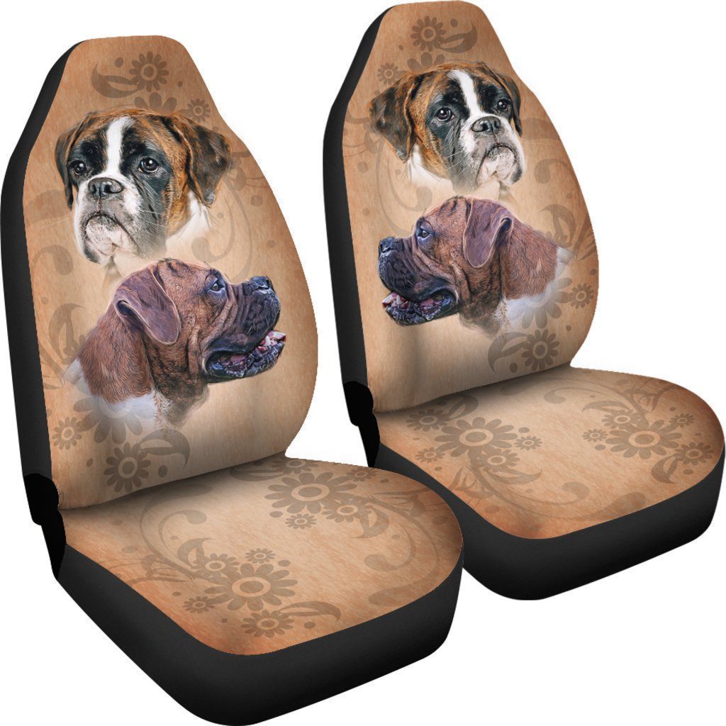 Boxer Car Seat Covers Custom Vintage Car Accessories - Gearcarcover - 4