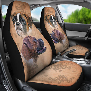 Boxer Car Seat Covers Custom Vintage Car Accessories - Gearcarcover - 1