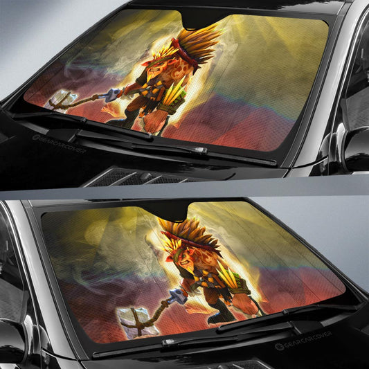 Bristleback Car Sunshade Custom Car Accessories - Gearcarcover - 2