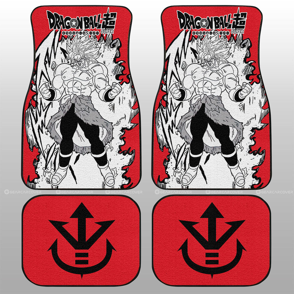 Broly Car Floor Mats Custom Car Accessories - Gearcarcover - 2
