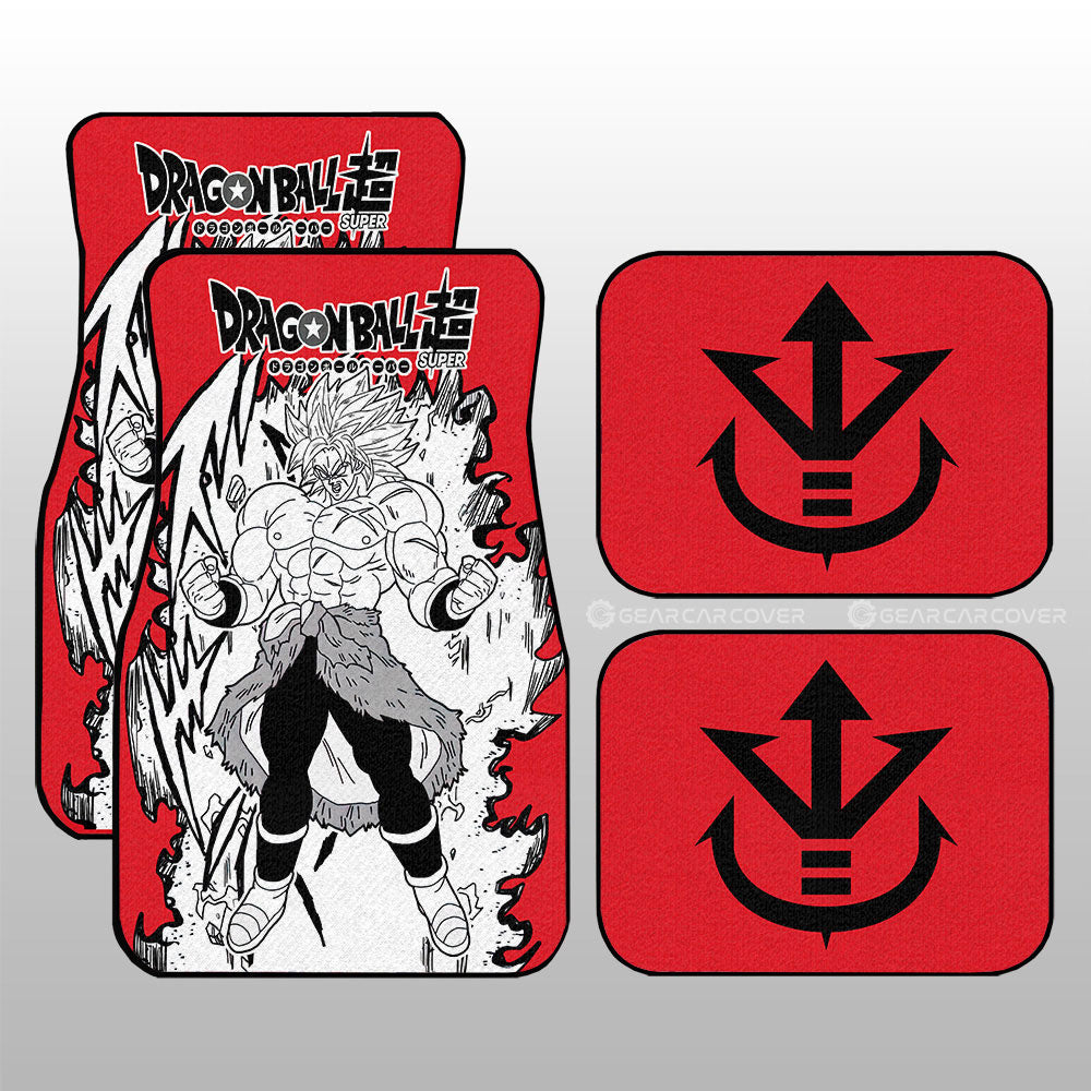 Broly Car Floor Mats Custom Car Accessories - Gearcarcover - 3