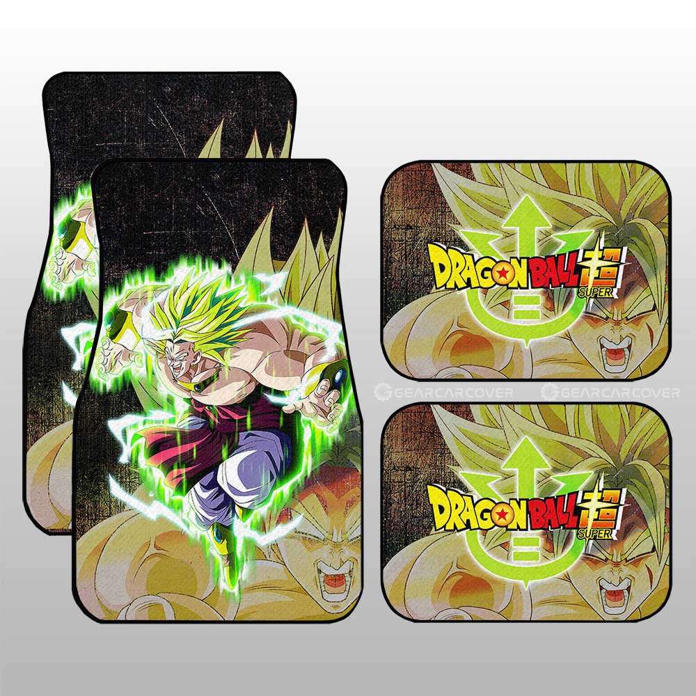 Broly Car Floor Mats Custom Car Accessories - Gearcarcover - 3