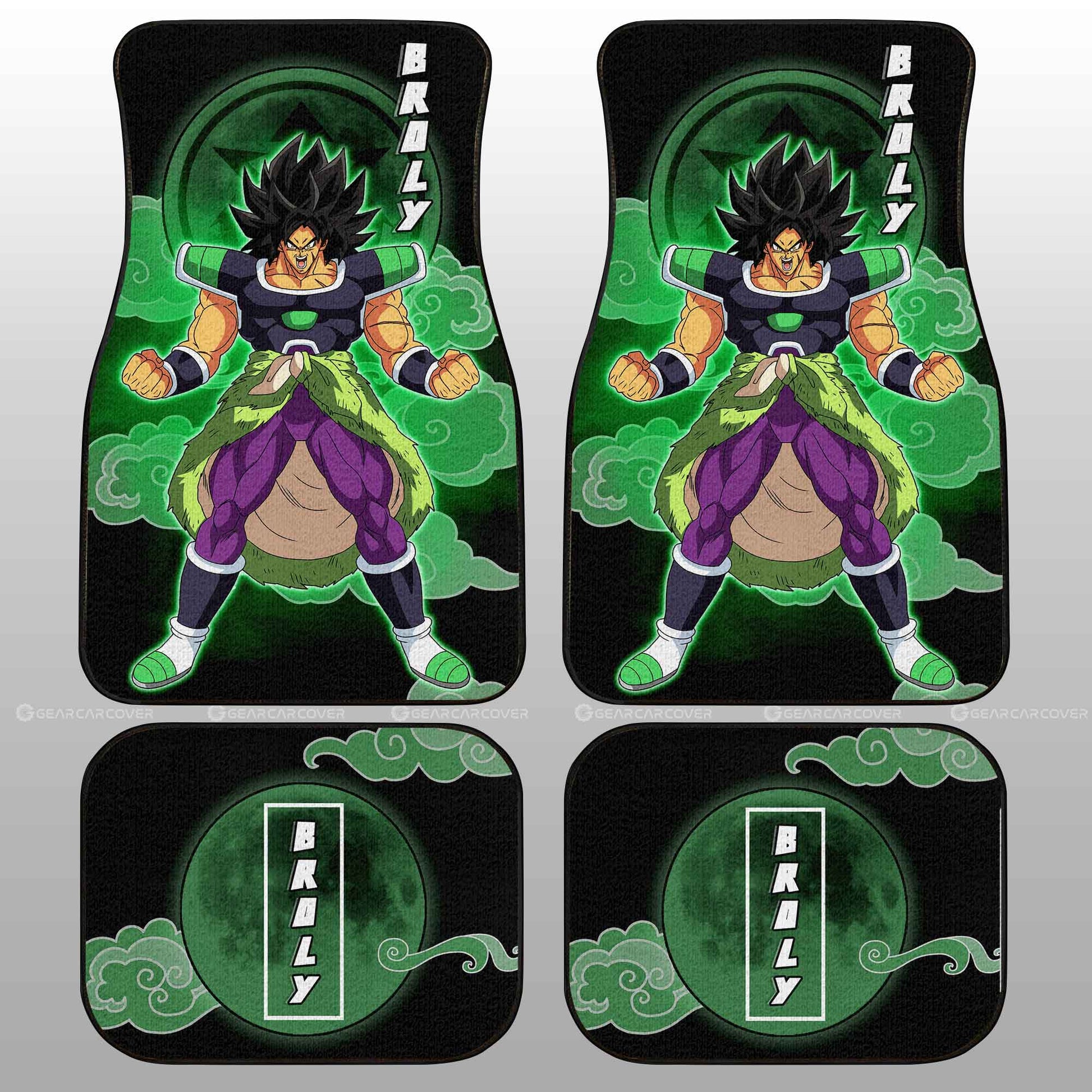 Broly Car Floor Mats Custom Car Accessories - Gearcarcover - 2