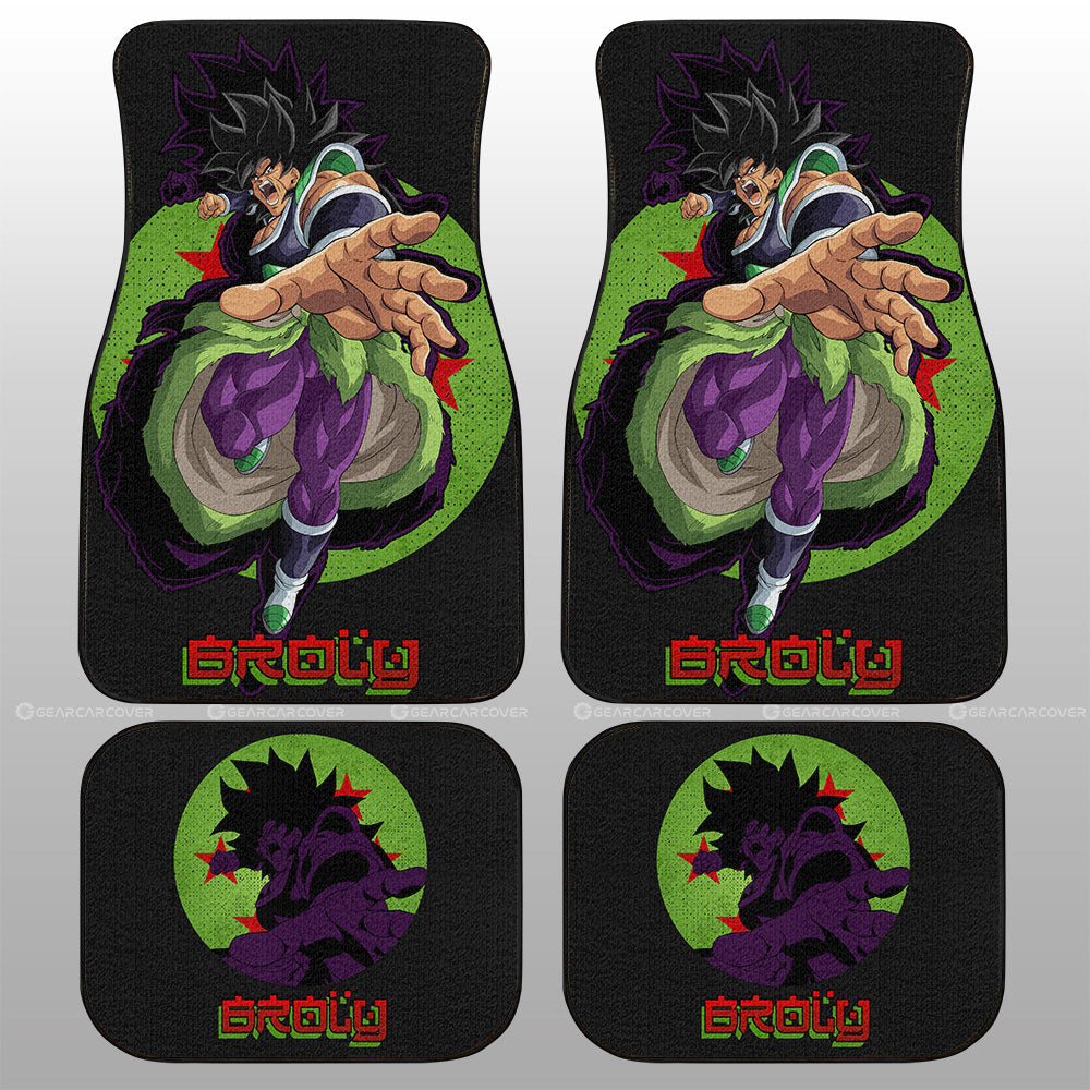 Broly Car Floor Mats Custom Car Accessories - Gearcarcover - 1