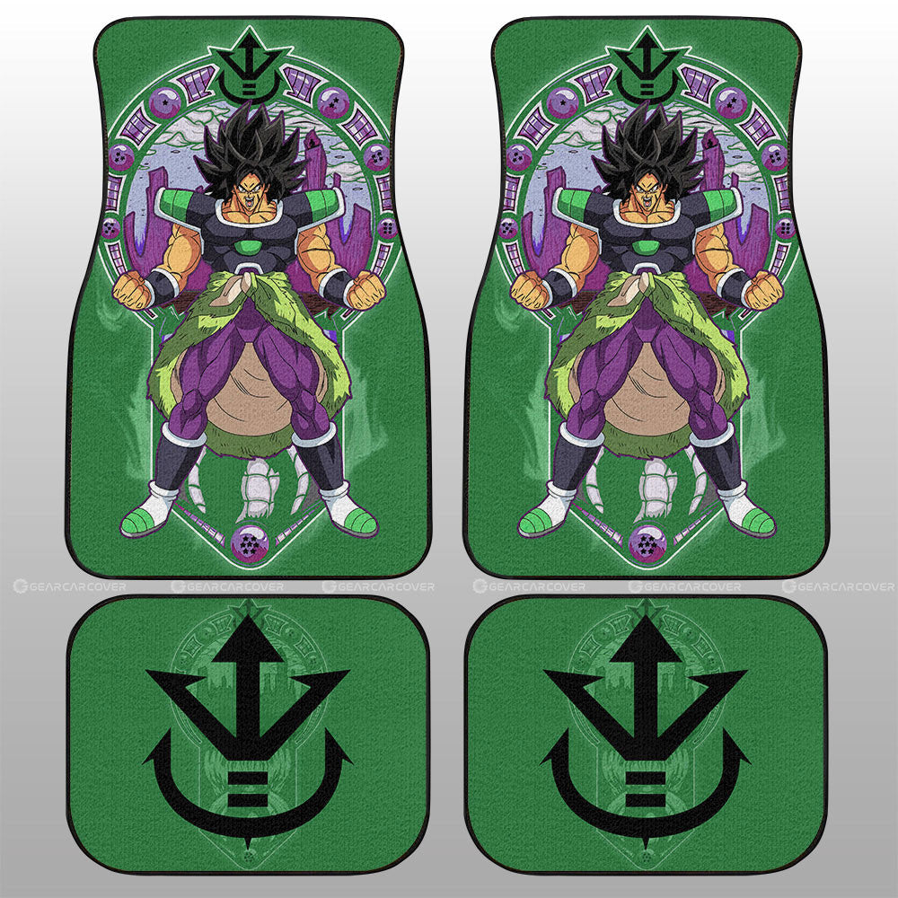 Broly Car Floor Mats Custom Car Interior Accessories - Gearcarcover - 1