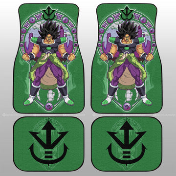 Broly Car Floor Mats Custom Car Interior Accessories - Gearcarcover - 1