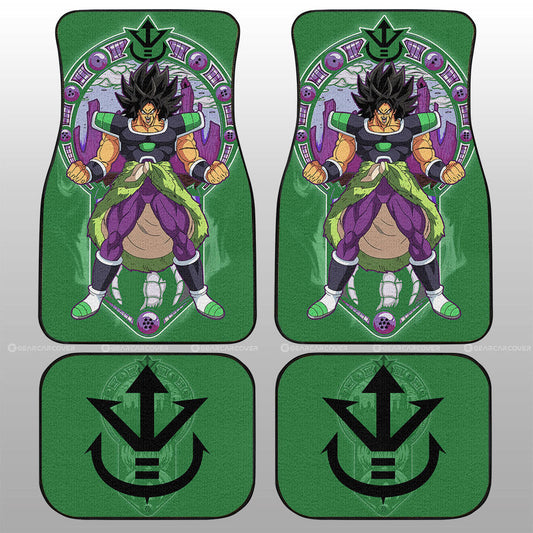 Broly Car Floor Mats Custom Car Interior Accessories - Gearcarcover - 1