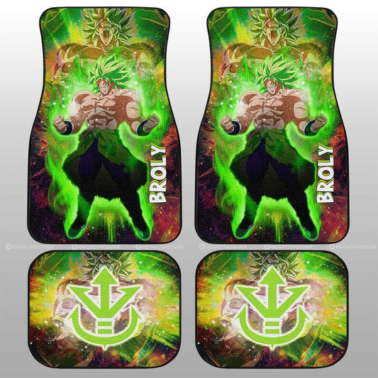 Broly Car Floor Mats Custom Characters Car Accessories - Gearcarcover - 1