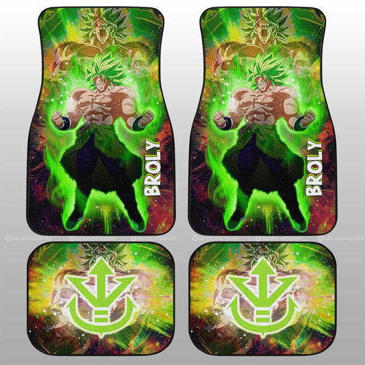 Broly Car Floor Mats Custom Characters Dragon Ball Car Accessories - Gearcarcover - 1