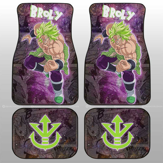Broly Car Floor Mats Custom Galaxy Style Car Accessories - Gearcarcover - 2