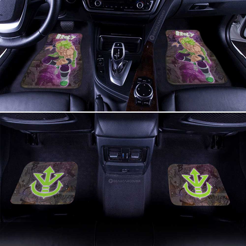 Broly Car Floor Mats Custom Galaxy Style Car Accessories - Gearcarcover - 3