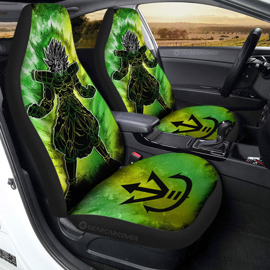 Broly Car Seat Covers Custom Anime Car Accessories - Gearcarcover - 2