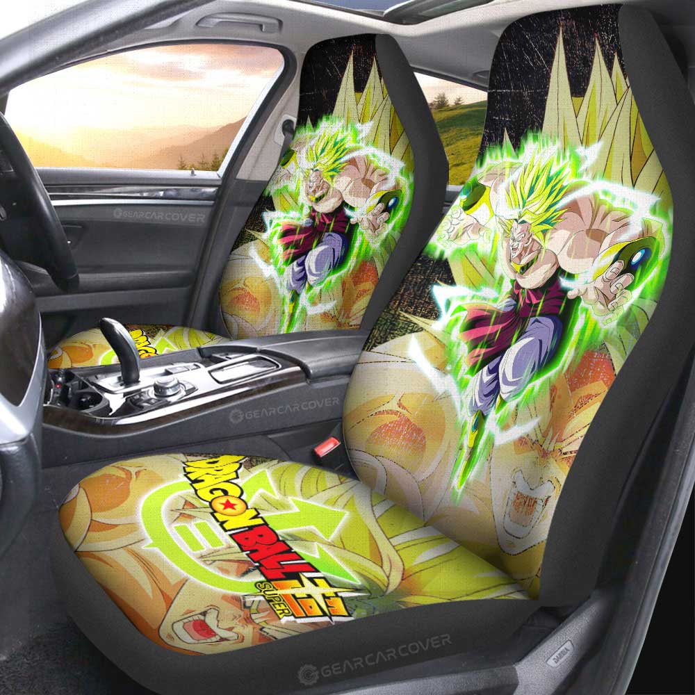 Broly Car Seat Covers Custom Car Accessories - Gearcarcover - 4