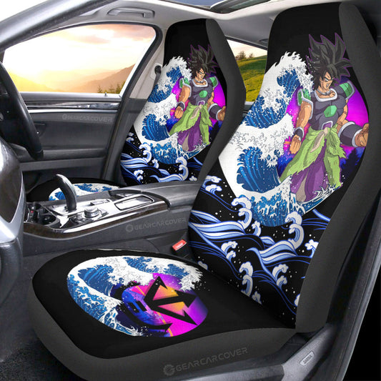 Broly Car Seat Covers Custom Dragon Ball Car Interior Accessories - Gearcarcover - 1