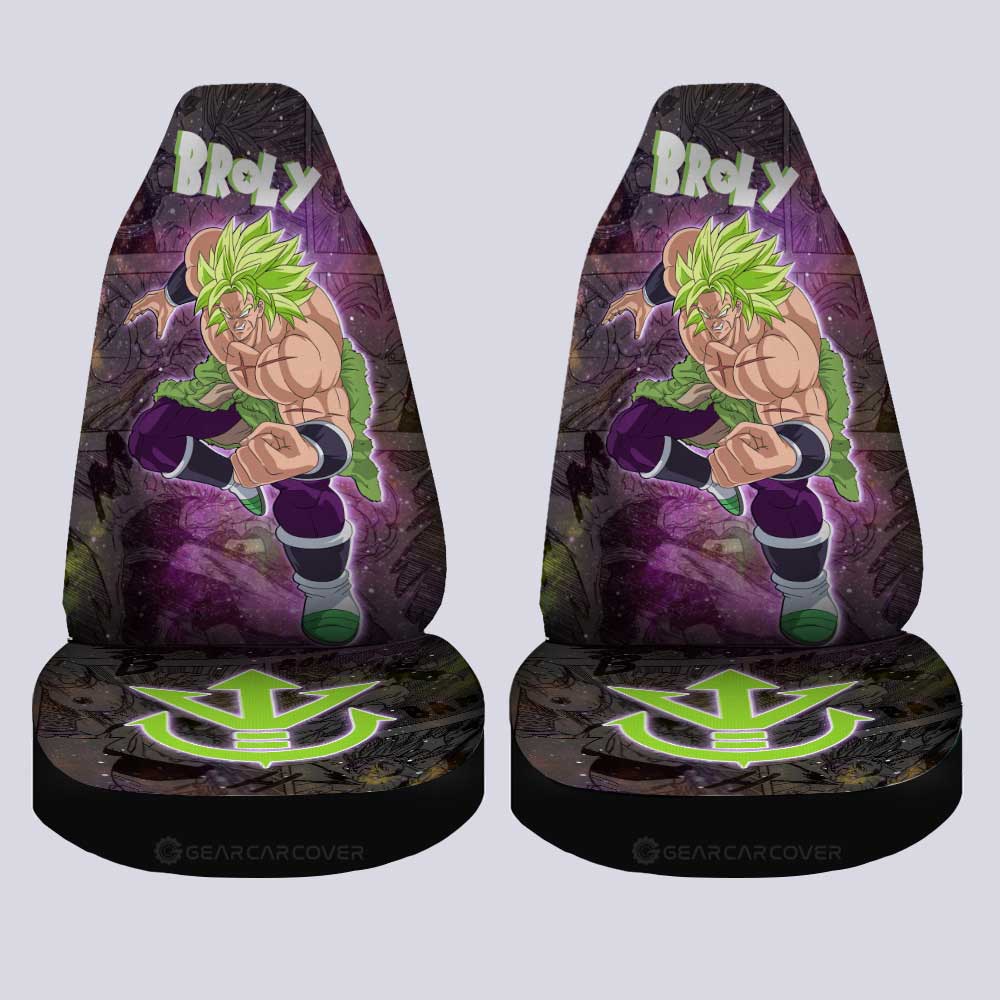 Broly Car Seat Covers Custom Galaxy Style Car Accessories - Gearcarcover - 4
