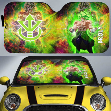 Broly Car Sunshade Custom Characters Dragon Ball Car Accessories - Gearcarcover - 1