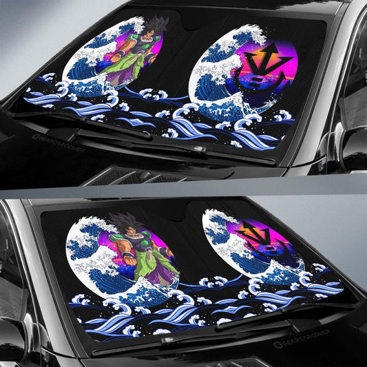 Broly Car Sunshade Custom Dragon Ball Car Interior Accessories - Gearcarcover - 2