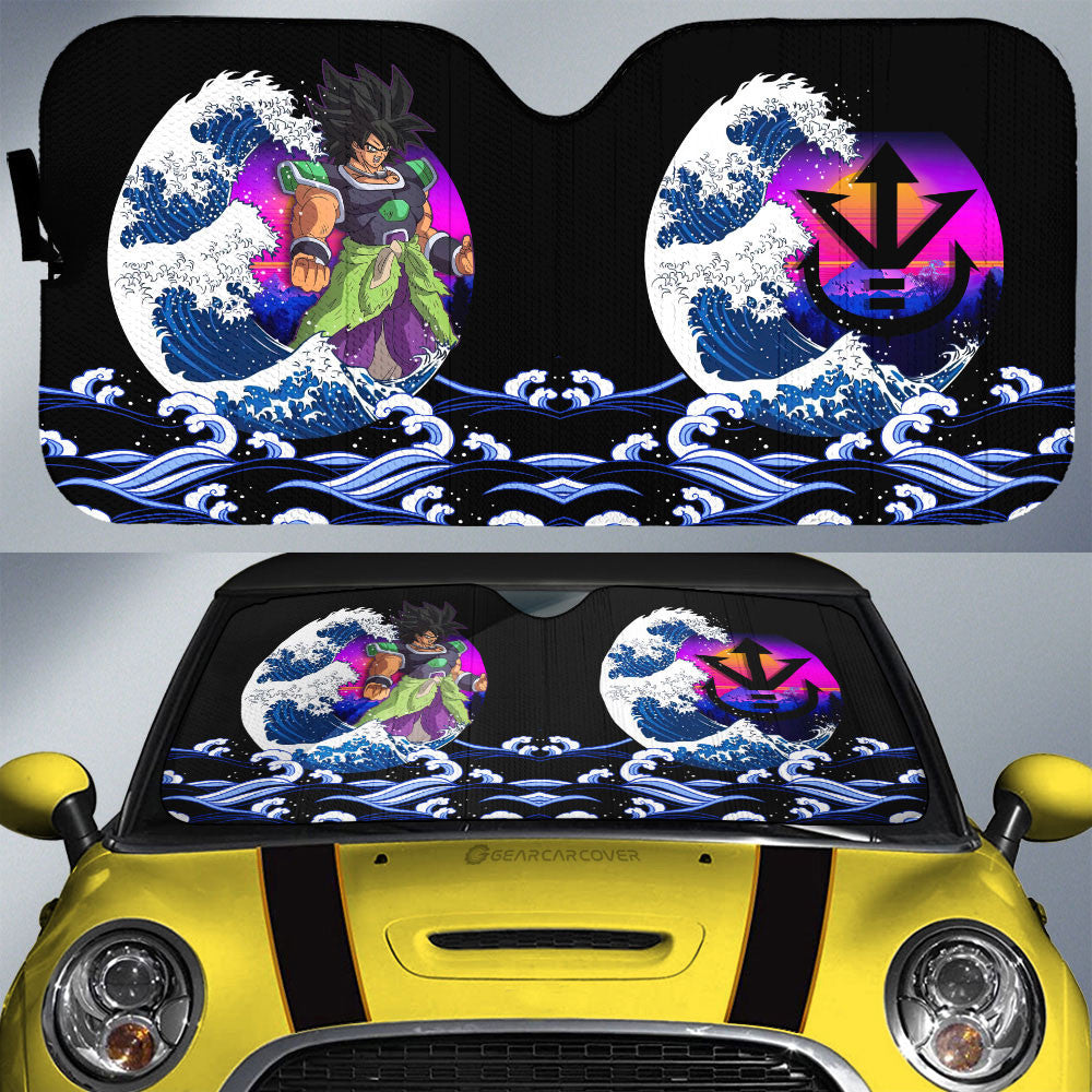 Broly Car Sunshade Custom Dragon Ball Car Interior Accessories - Gearcarcover - 1