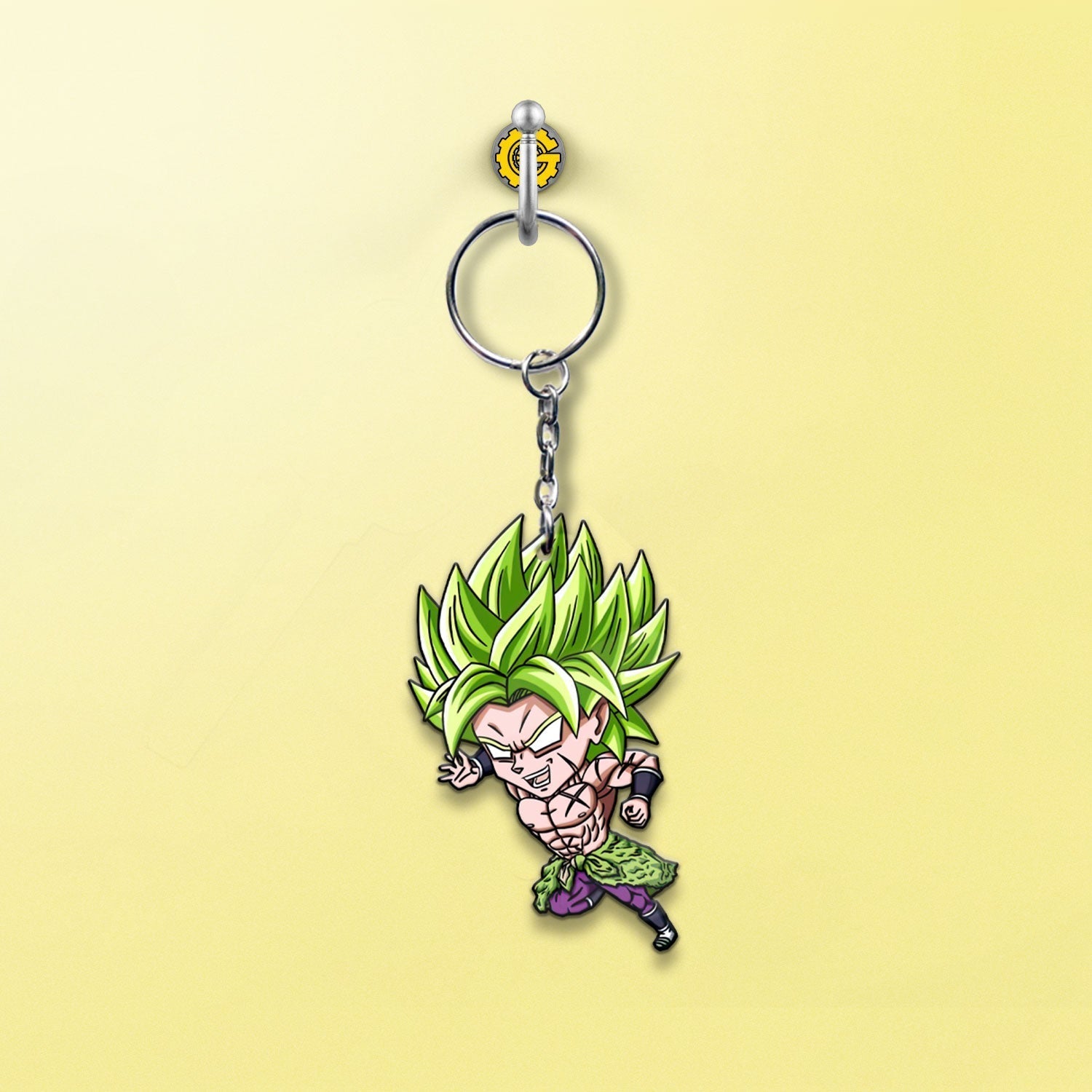 Broly Keychain Custom Car Accessories - Gearcarcover - 2