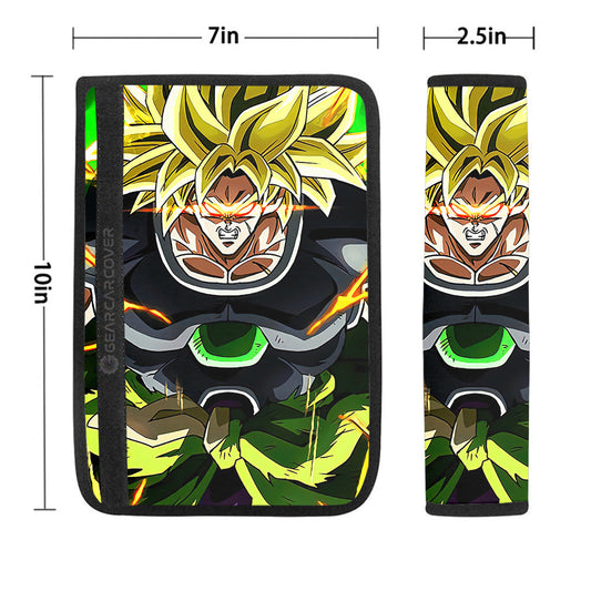 Broly Seat Belt Covers Custom Car Accessories - Gearcarcover - 1