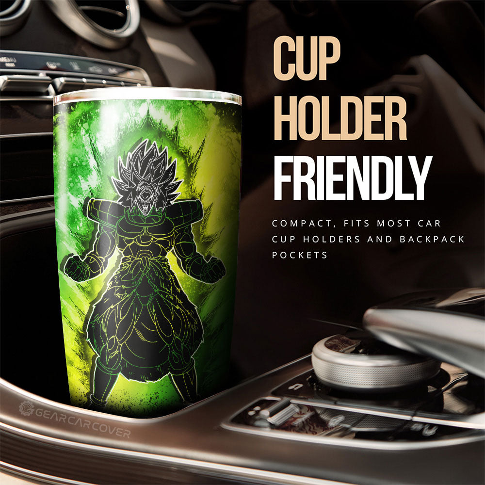 Broly Tumbler Cup Custom Anime Car Accessories - Gearcarcover - 3