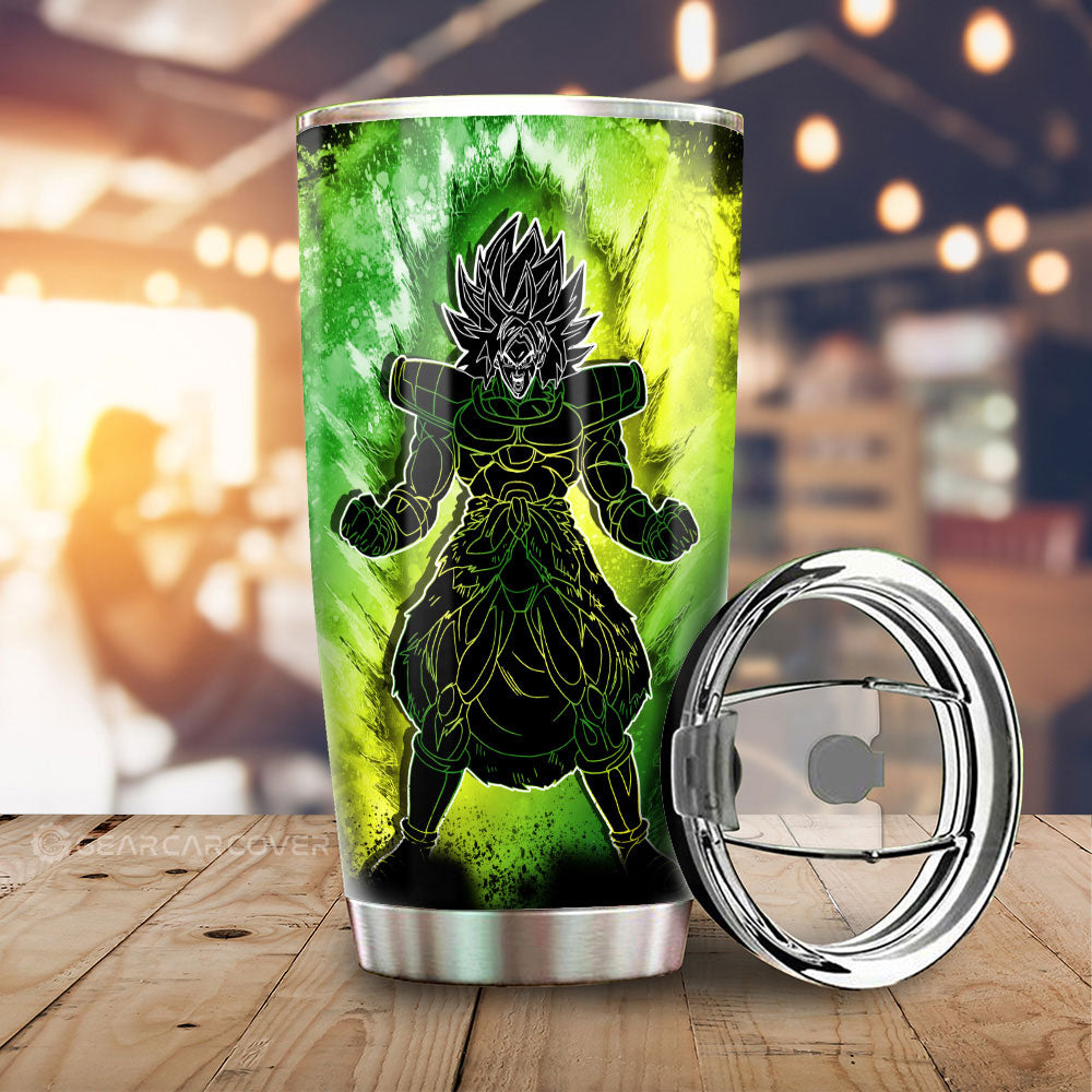 Broly Tumbler Cup Custom Anime Car Accessories - Gearcarcover - 1