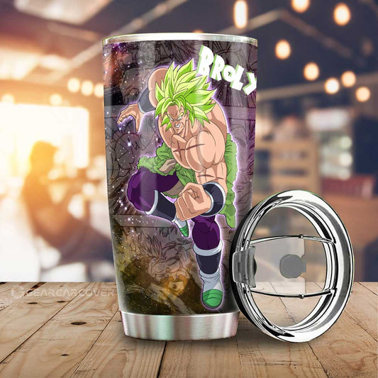 Broly Tumbler Cup Custom Car Accessories Galaxy Style - Gearcarcover - 1
