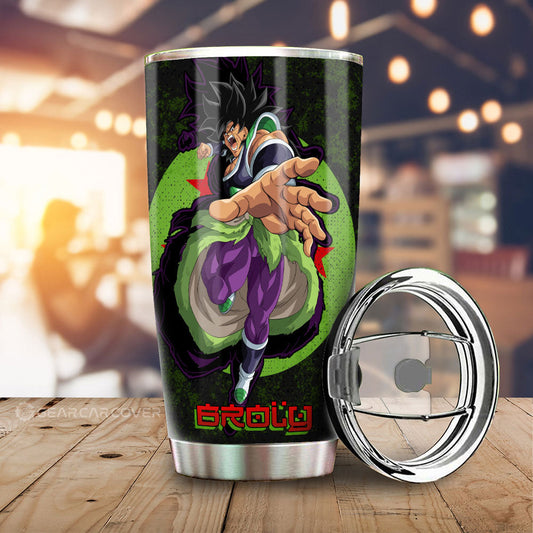 Broly Tumbler Cup Custom Car Accessories - Gearcarcover - 2