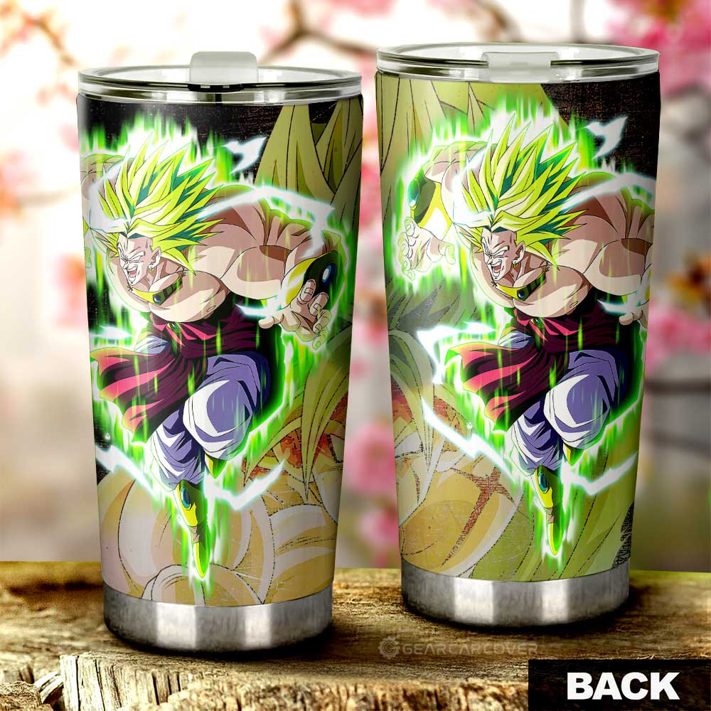 Broly Tumbler Cup Custom Car Interior Accessories - Gearcarcover - 3