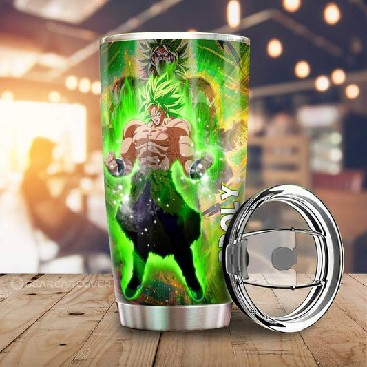 Broly Tumbler Cup Custom Characters Car Interior Accessories - Gearcarcover - 1