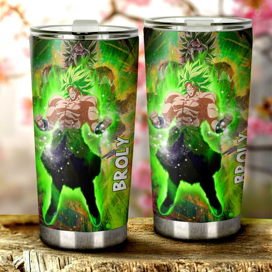 Broly Tumbler Cup Custom Characters Dragon Ball Anime Car Interior Accessories - Gearcarcover - 2