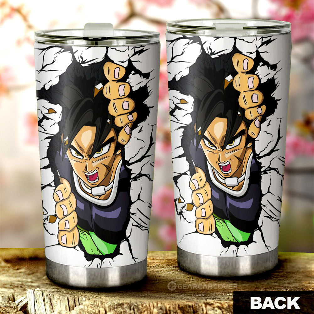 Broly Tumbler Cup Custom Dragon Ball Anime - Gearcarcover - 3