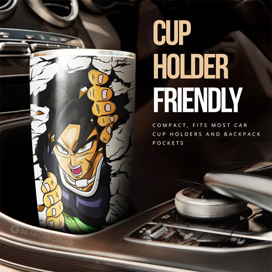 Broly Tumbler Cup Custom Dragon Ball Anime - Gearcarcover - 2