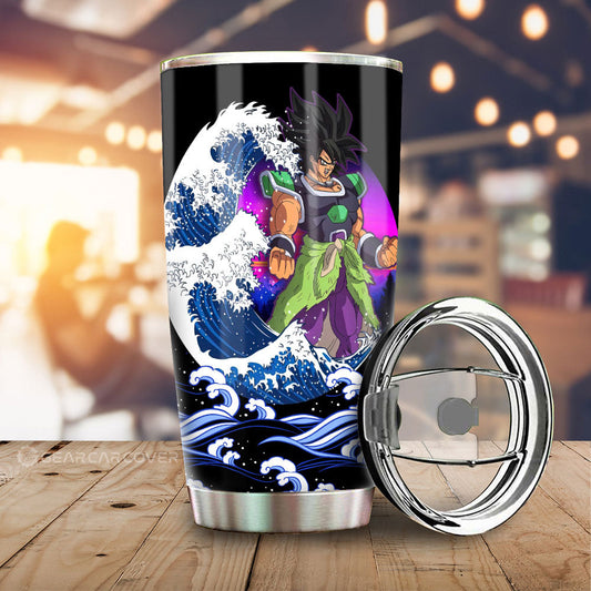 Broly Tumbler Cup Custom Dragon Ball Car Interior Accessories - Gearcarcover - 1