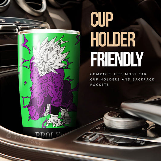 Broly Tumbler Cup Custom For Car - Gearcarcover - 2