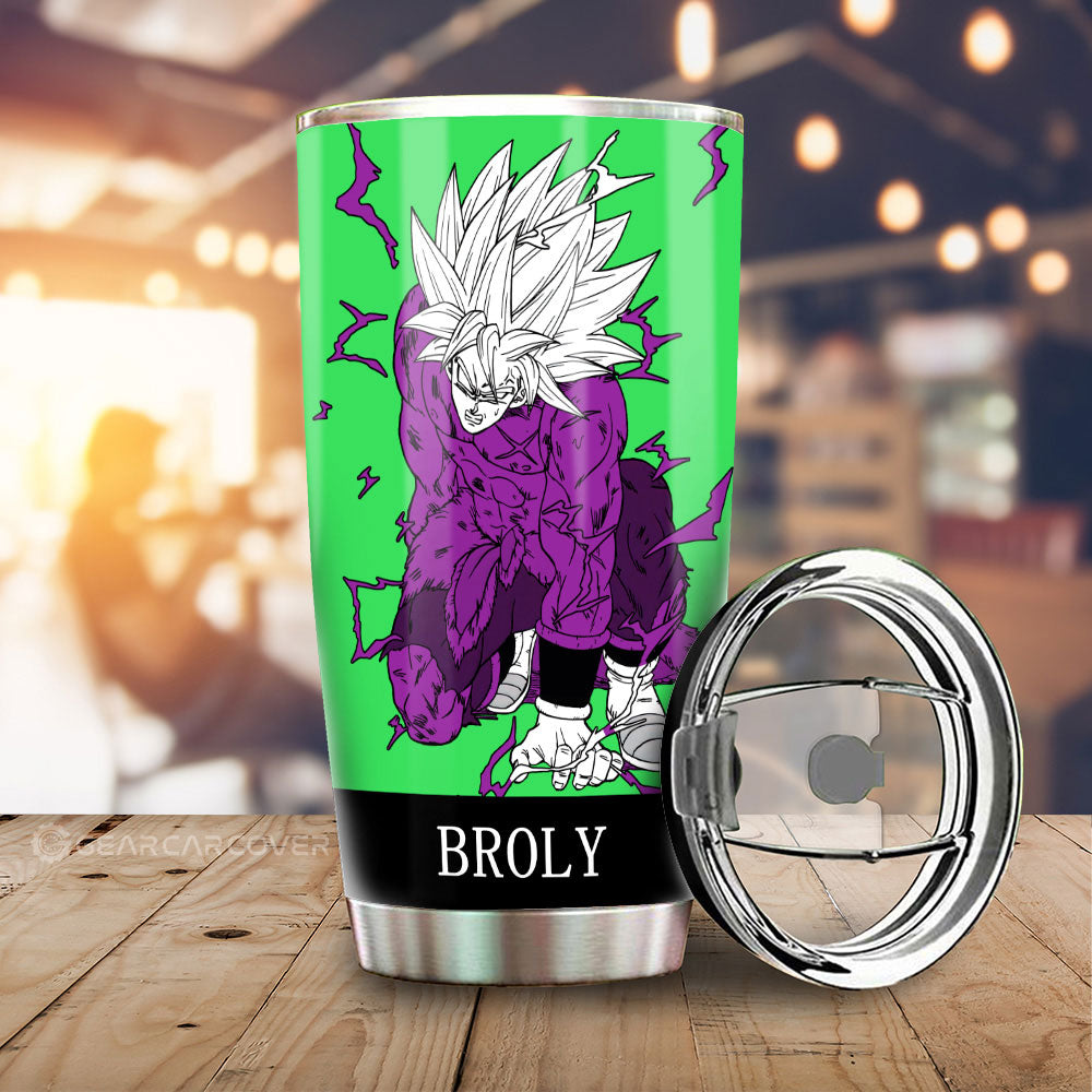 Broly Tumbler Cup Custom For Car - Gearcarcover - 3