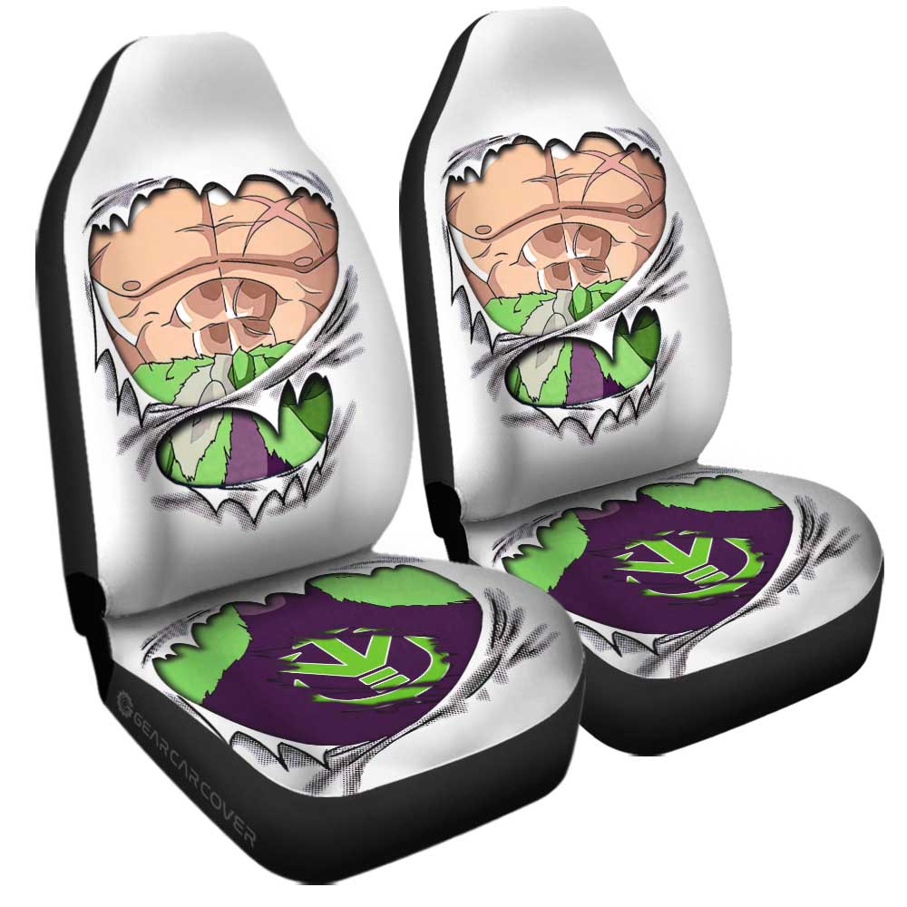 Broly Uniform Car Seat Covers Custom - Gearcarcover - 3
