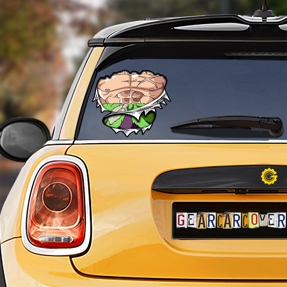 Broly Uniform Car Sticker Custom - Gearcarcover - 1