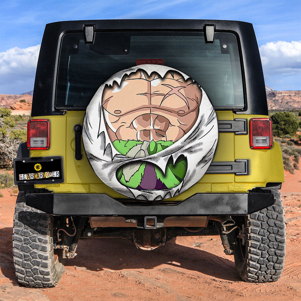 Broly Uniform Spare Tire Cover Custom - Gearcarcover - 2