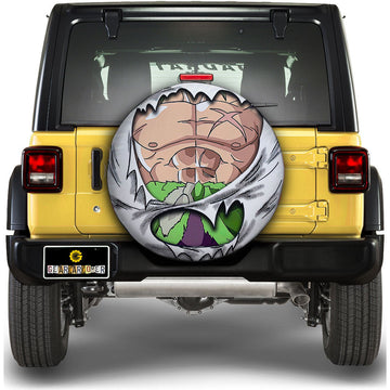 Broly Uniform Spare Tire Cover Custom - Gearcarcover - 1