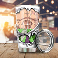 Broly Uniform Tumbler Cup Custom - Gearcarcover - 1