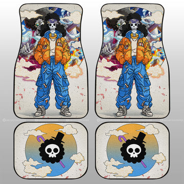 Brook Car Floor Mats Anime Collection - Gearcarcover - 1
