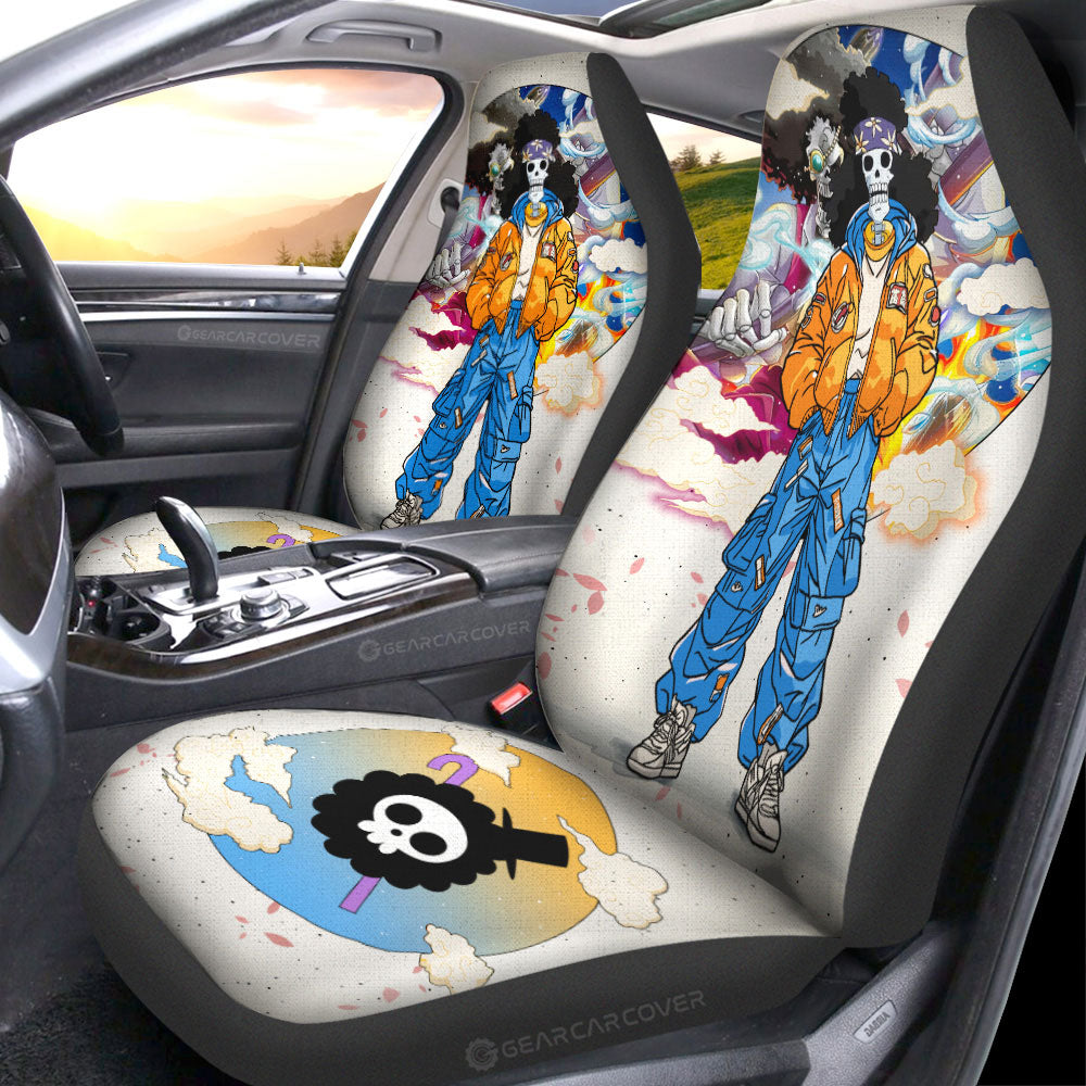 Brook Car Seat Covers Anime Collection - Gearcarcover - 1