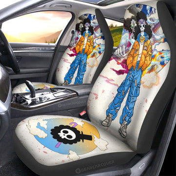 Brook Car Seat Covers Anime Collection - Gearcarcover - 1