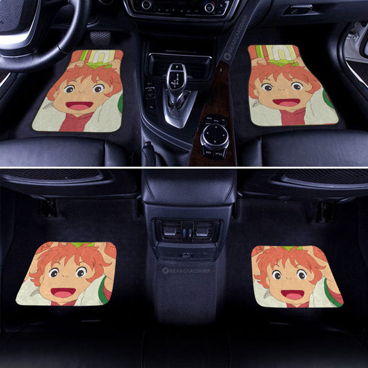 Brunhilde Car Floor Mats Custom Ponyo On The Cliff Car Accessories - Gearcarcover - 2