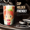 Brunhilde Tumbler Cup Custom Ponyo On The Cliff Car Accessories - Gearcarcover - 3