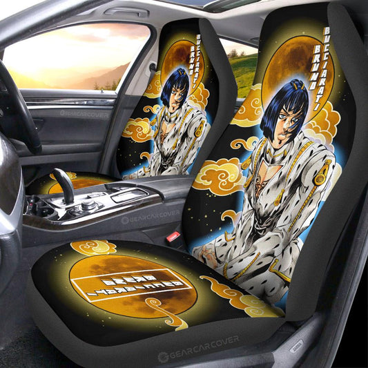 Bruno Bucciarati Car Seat Covers Custom Bizarre Adventure - Gearcarcover - 2